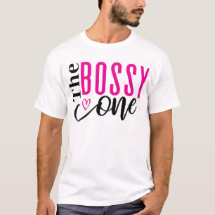 BOSSY ONE Lustige Freundinnen Reise Personalisie T-Shirt