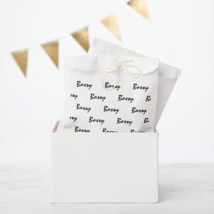 Bossy Personalize Geschenktütchen