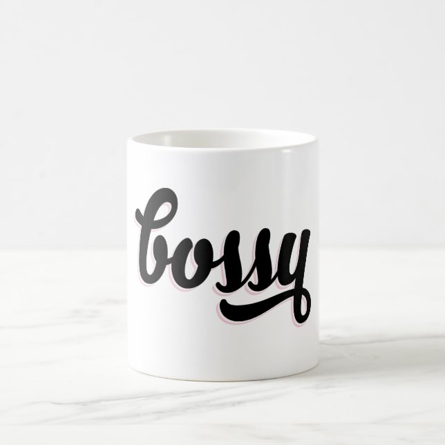 Bossy Skript Tasse (Mittel)