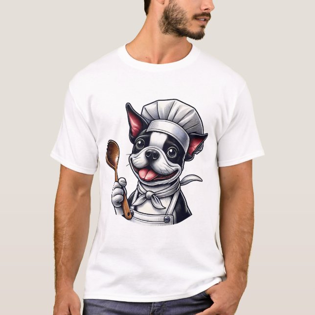 Bostie Cook Design T-Shirt (Vorderseite)