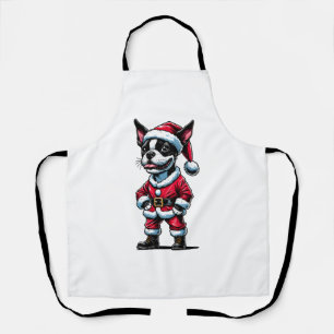 Bostie Weihnachtsmann Schürze