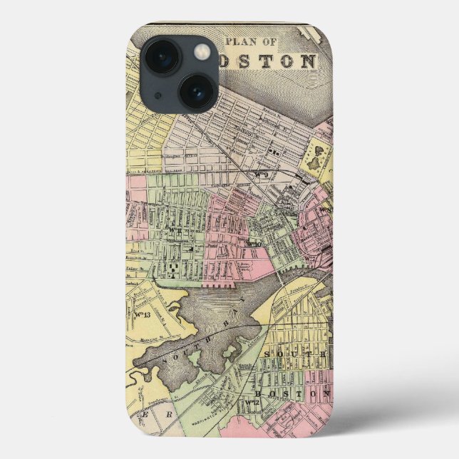 Boston 3 Case-Mate iPhone hülle (Rückseite)
