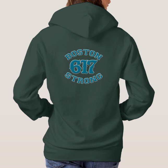 BOSTON 617 STARK 3D Patch Hoodie (Rückseite)