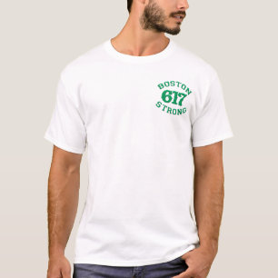 BOSTON 617 STRONG 3D Patch T-Shirt