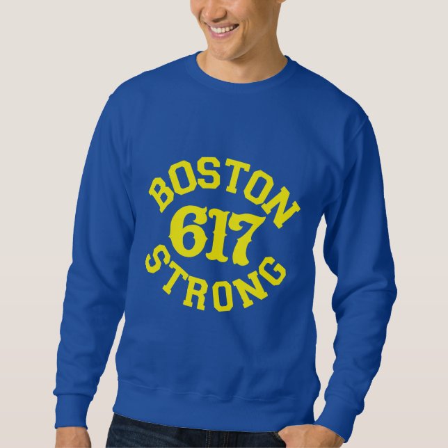 Boston 617 Strong Classic Sweatshirt (Vorderseite)