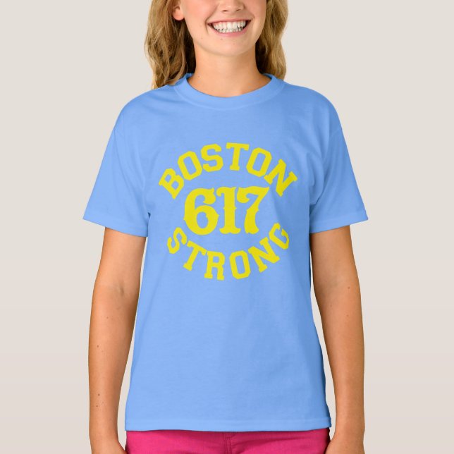 Boston 617 Strong Classic T-Shirt (Vorderseite)