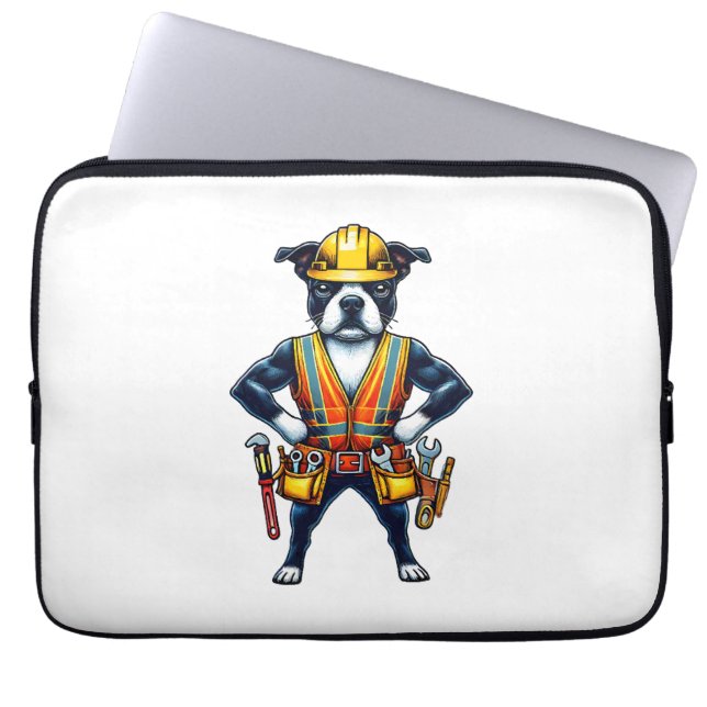 Boston Astronaut Laptopschutzhülle (Vorderseite)
