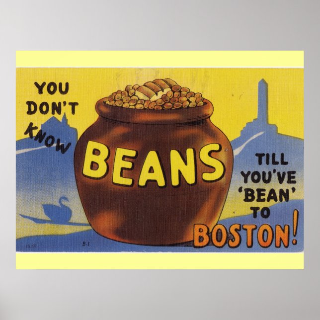 Boston Baked Beans Poster (Vorne)