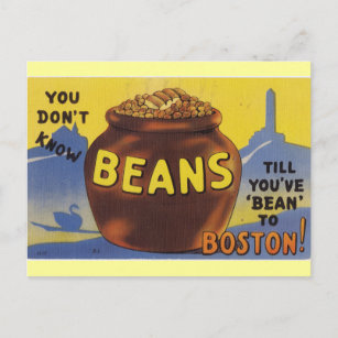 Boston Baked Beans Postkarte