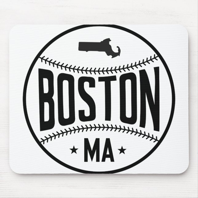 Boston Baseball Themed Mousepad (Vorne)