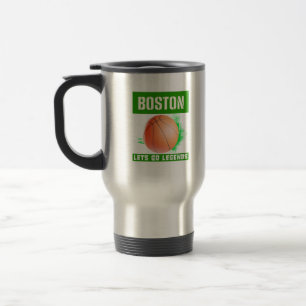 Boston Basketball Legends Reisebecher