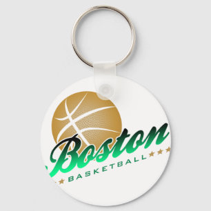 Boston Basketball Schlüsselanhänger