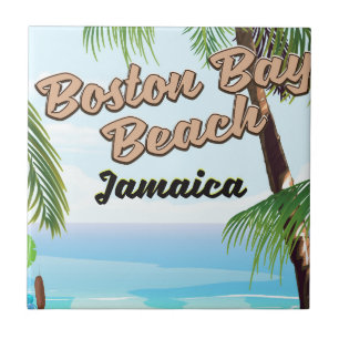 Boston Bay Beach, Jamaika Fliese