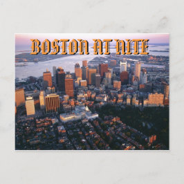 BOSTON BEI NITE BY MOJISOLA A GBADAMOSI OKUBULE POSTKARTE