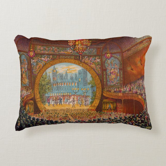 Boston Bijou Theater Accent Pillow Zierkissen (Vorderseite)