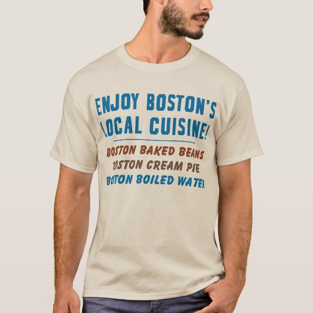 Boston Boiled Water T-Shirt (Vorderseite)