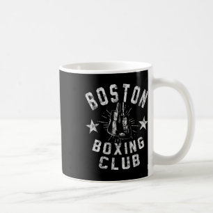 Boston Boxing Club - Vintager beängstigender Boxer Kaffeetasse