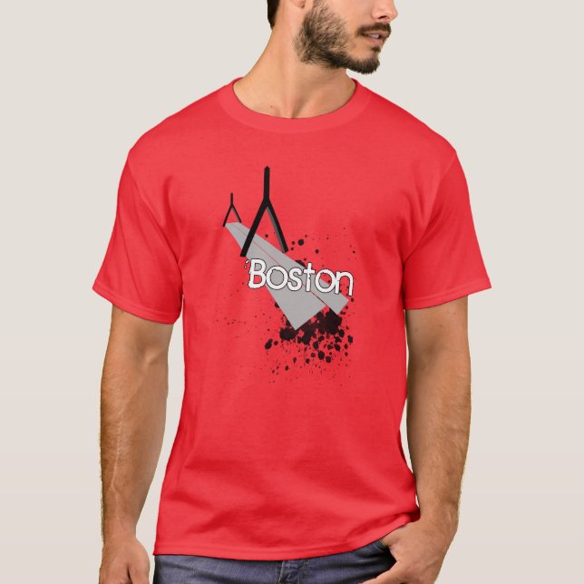 Boston-Brücken-T - Shirt (Vorderseite)