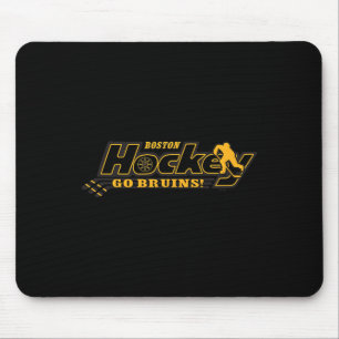 Boston Bruins Hockey Weiß Offiziell Lizenziert Mousepad
