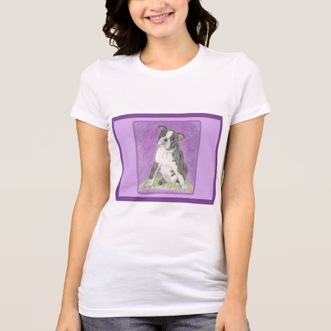 Boston Bull Terrier T-Shirt (Vorderseite)
