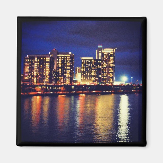Boston by Night Magnet (Vorne)