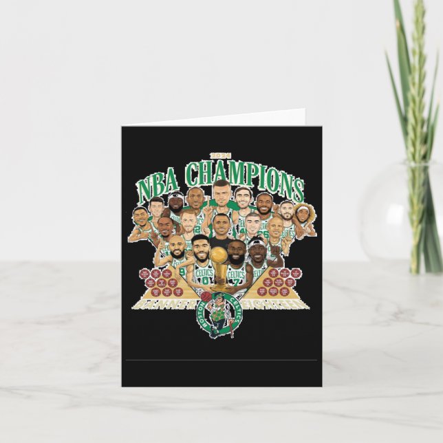 Boston Celtics Banner 18 (Team Exclusive) Entspann Karte (Vorderseite)