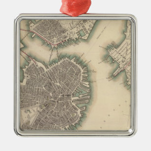 Boston, Charlestown, Roxbury Ornament Aus Metall