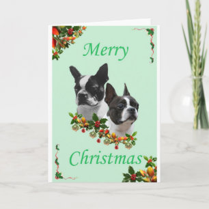 Boston Christmas Feiertagskarte