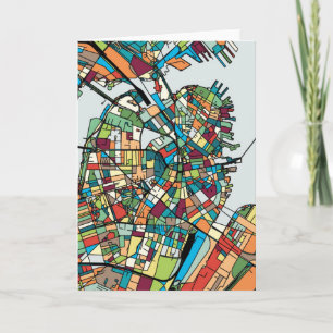 Boston City Karte