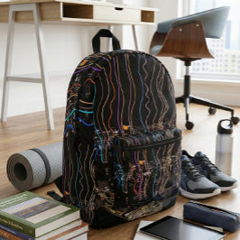 Boston City Lights Bedruckter Rucksack
