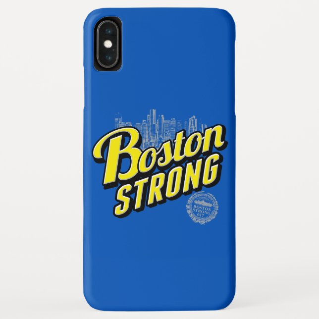 Boston City Strong Erinnerungen Case-Mate iPhone Hülle (Rückseite)