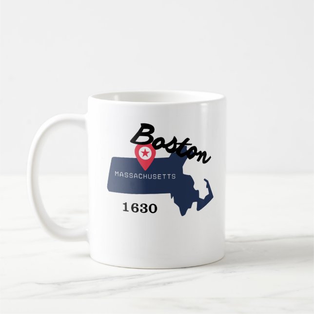 Boston coffee mug  kaffeetasse (Links)