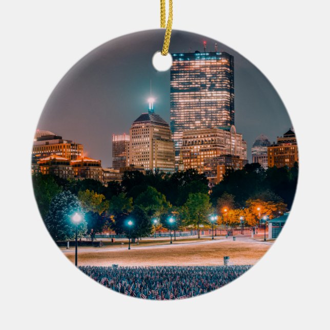 Boston-Common Keramikornament (Vorne)