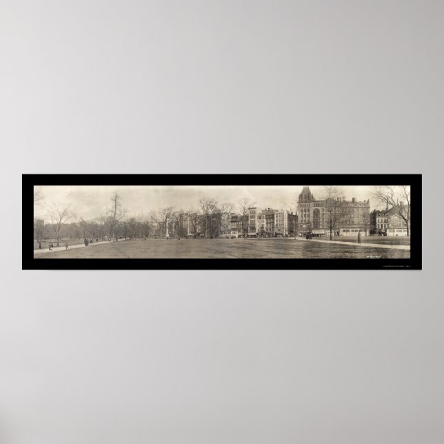 Boston Common MA Foto 1910 Poster (Vorne)