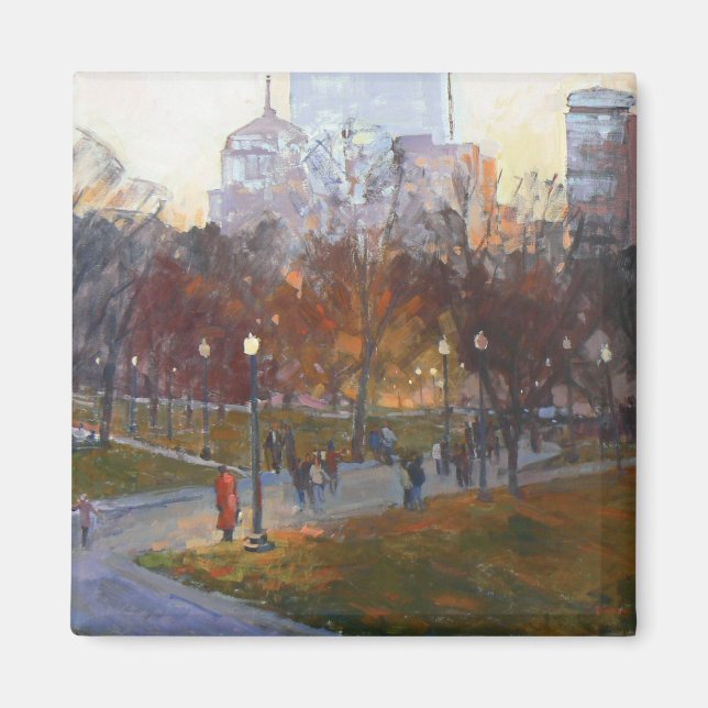 "Boston Common" Magnet (Vorne)