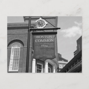 Boston Common Postcard Postkarte