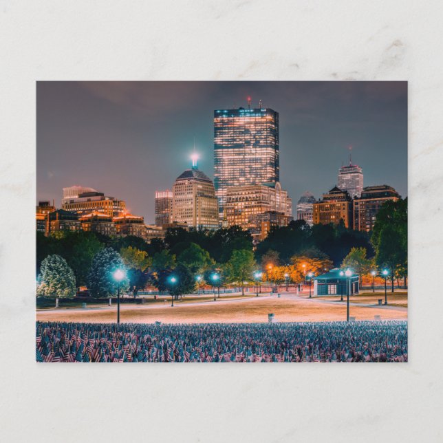 Boston Common Postkarte (Vorderseite)