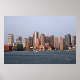 Boston Early Morning Poster