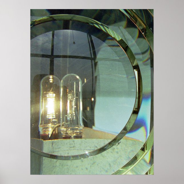 Boston Fresnel Bulls-Eye Prism Poster (Vorne)