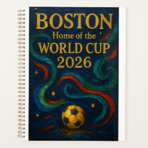 Boston Fußballkunst 2026 Fußballdesign Planer