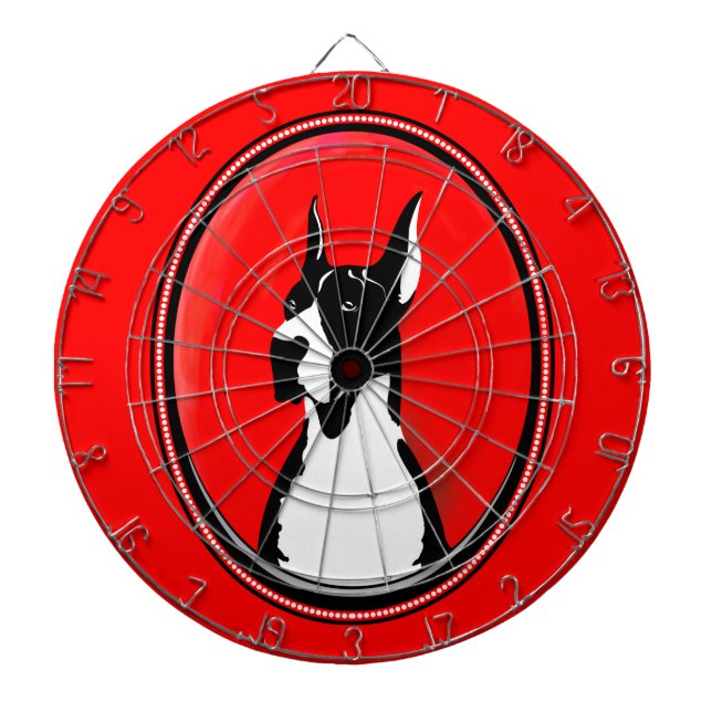 Boston Great Dane Potrati Dartscheibe (vorne)