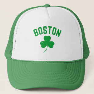 Boston Green Lucky Kleeblatt Truckerkappe