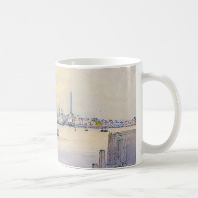 Boston-Hafen 1846 Tasse (Rechts)