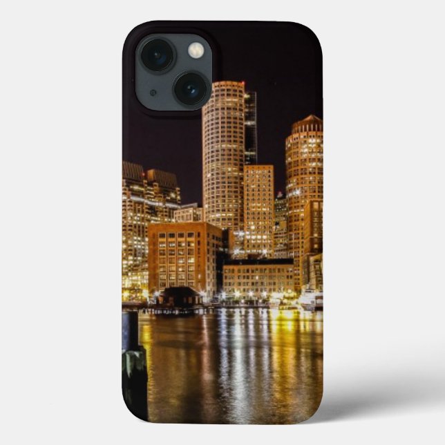 Boston-Hafen Case-Mate iPhone Hülle (Rückseite)