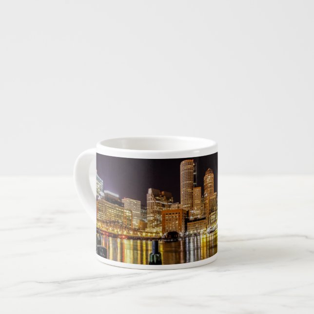 Boston-Hafen Espressotasse (Vorderseite Links)