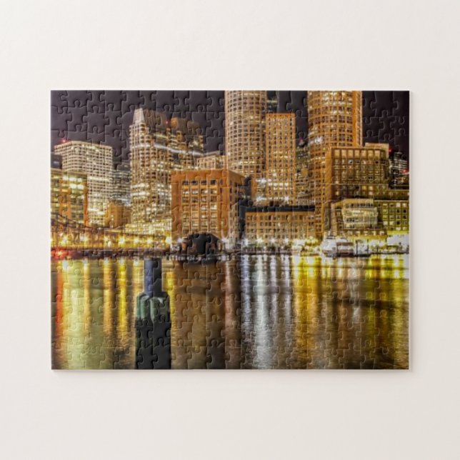 Boston-Hafen Puzzle (Horizontal)
