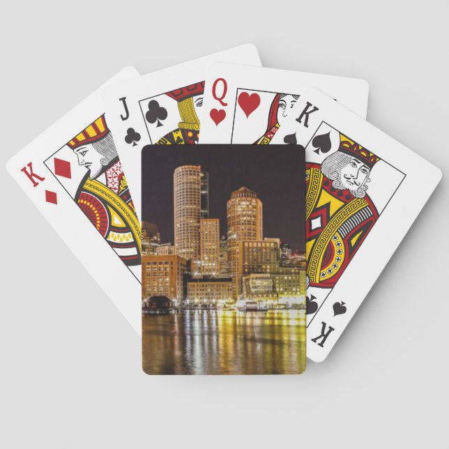 Boston-Hafen Spielkarten (Rückseite)