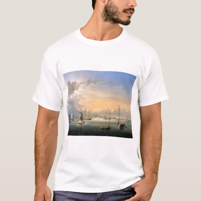 Boston Harbor 1854 T-Shirt (Vorderseite)