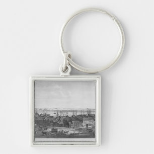 Boston Harbour, 1854 Schlüsselanhänger