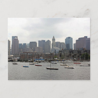 Boston Harbour Postkarte